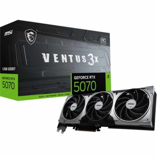 MSI GeForce RTX™ 5070 12GB VENTUS 3X OC GDDR7